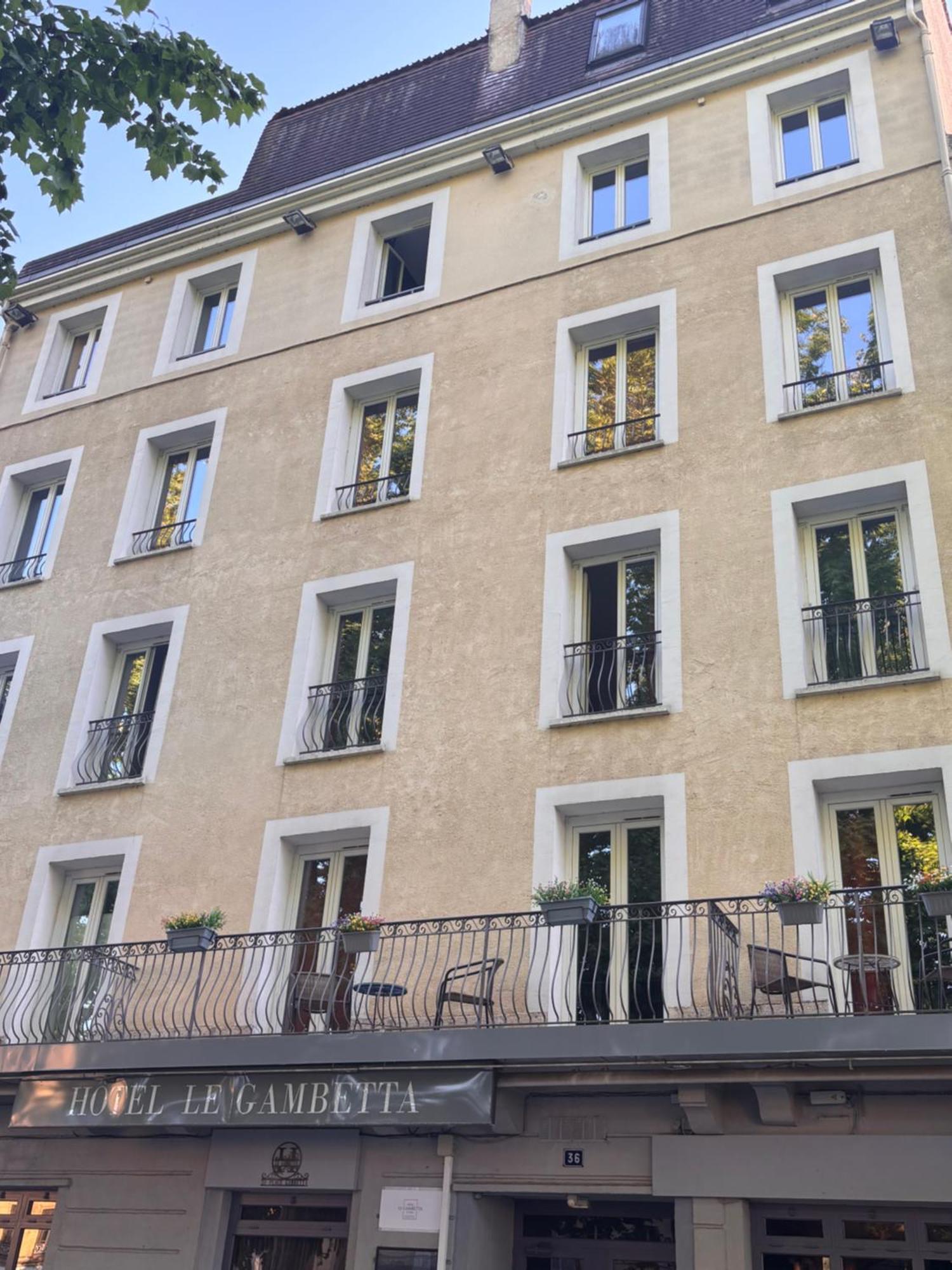 ברגרק Hotel Le Gambetta מראה חיצוני תמונה